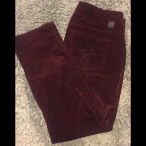 Jag Jeans size 20W. Purple,High Rise,Straight Leg